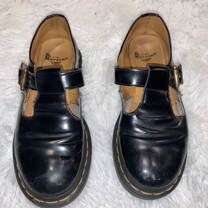 Dr Martens Polley Smooth Leather Mary Janes